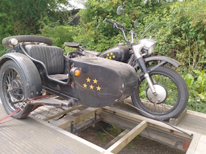 Yes, it's a motorbike