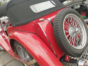 Red MG and wonderful!