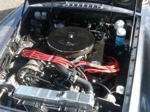 The engine of the MG above